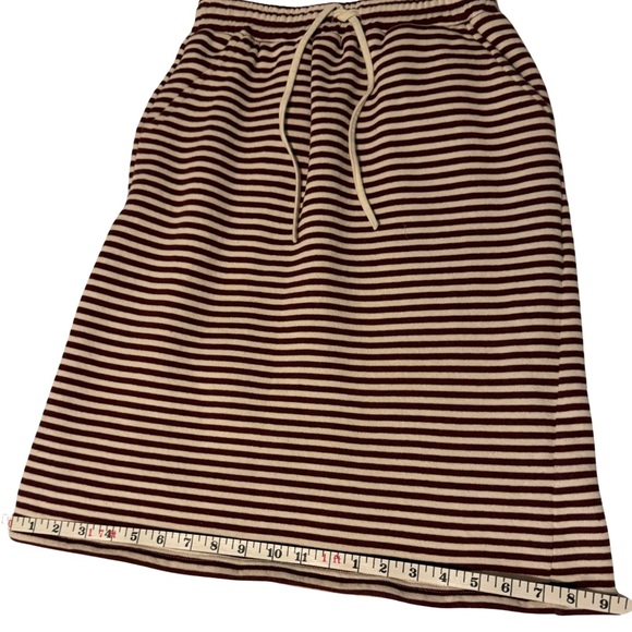 Mikarose Striped Sweater Skirt Sz.Med - Picture 7 of 9